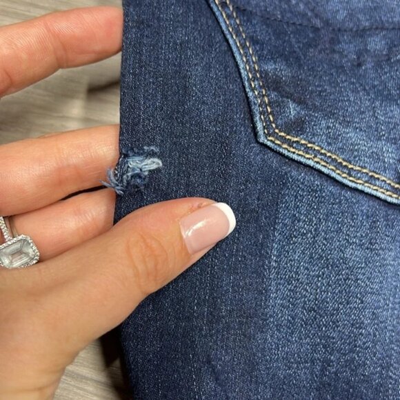 🏁 American eagle blue denim jegging size 4 - Picture 8 of 11